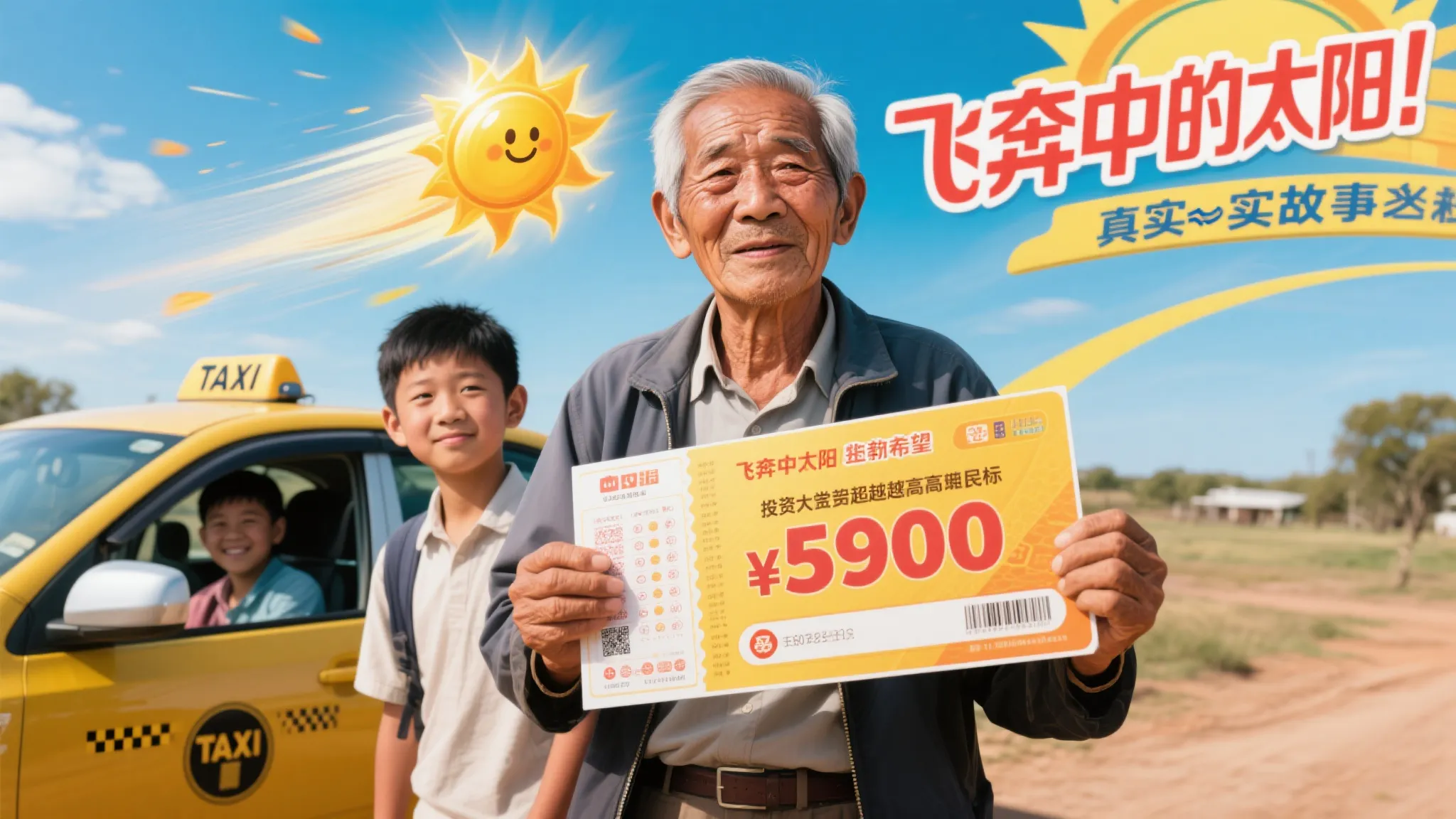 石尾福泽暖阳洒，晚景春风桑榆情