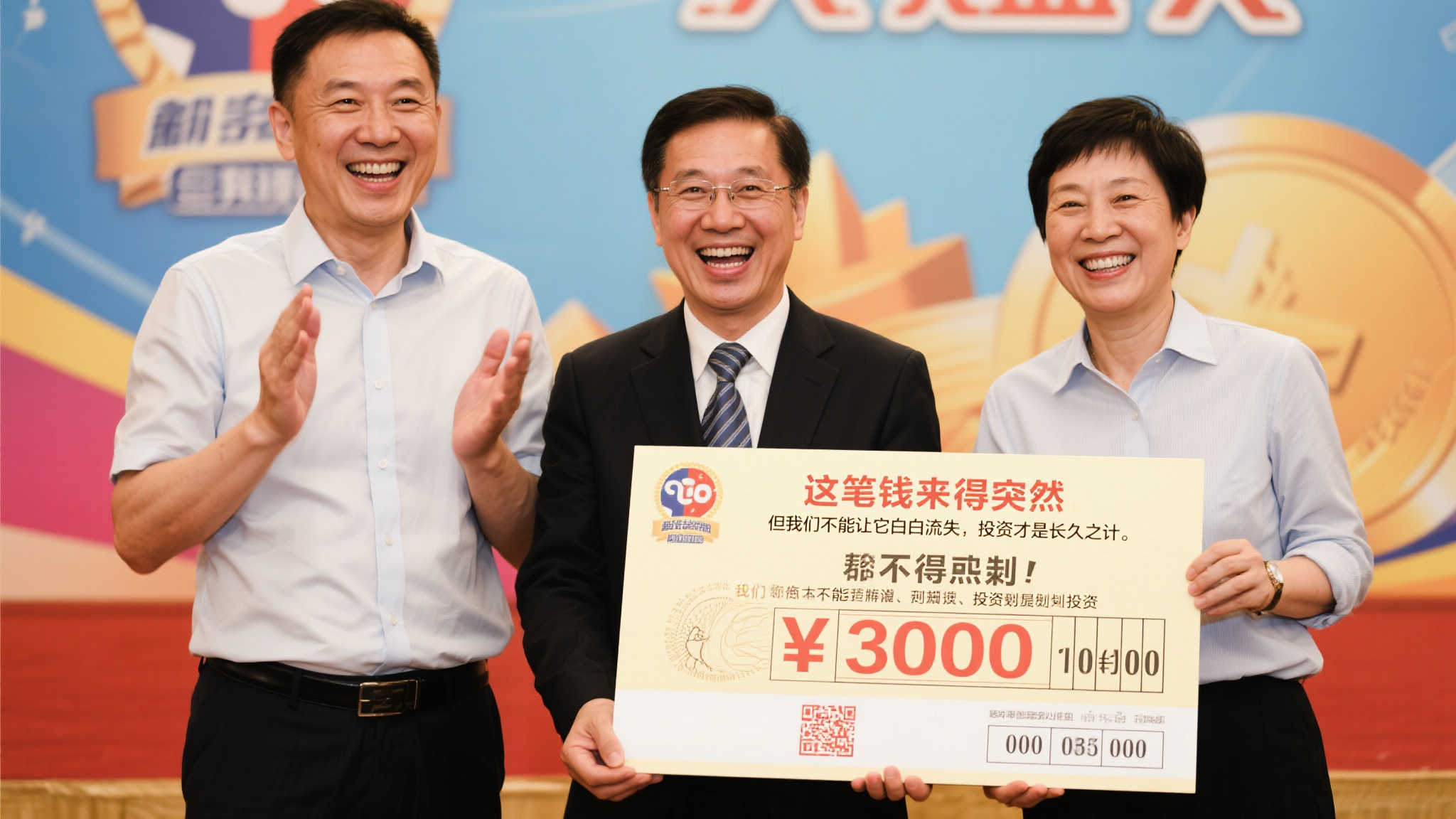 生意人夫妇喜中双色球637万，火速兑奖计划投资新项目
