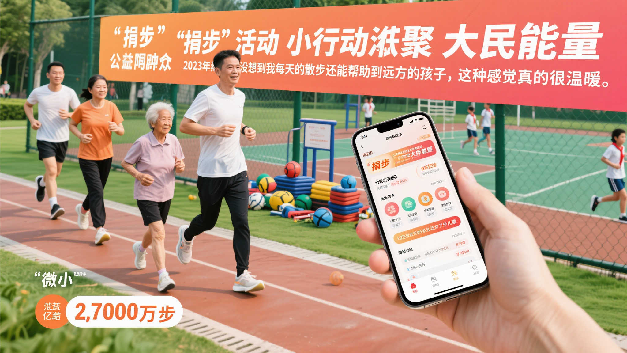 深圳体彩七年爱心接力，2.7亿捐步为乡村学校送上体育器材